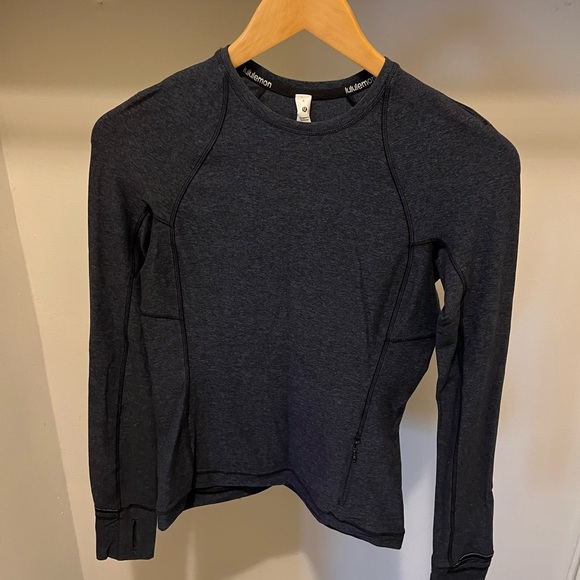 Lululemon Navy Long Sleeve size 4 - Picture 1 of 4
